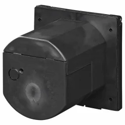 ProPlus CEE wandinvoerdoos vierkant zwart