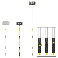 ProPlus 3D wasborstel met zeepreservoir steel 250 cm