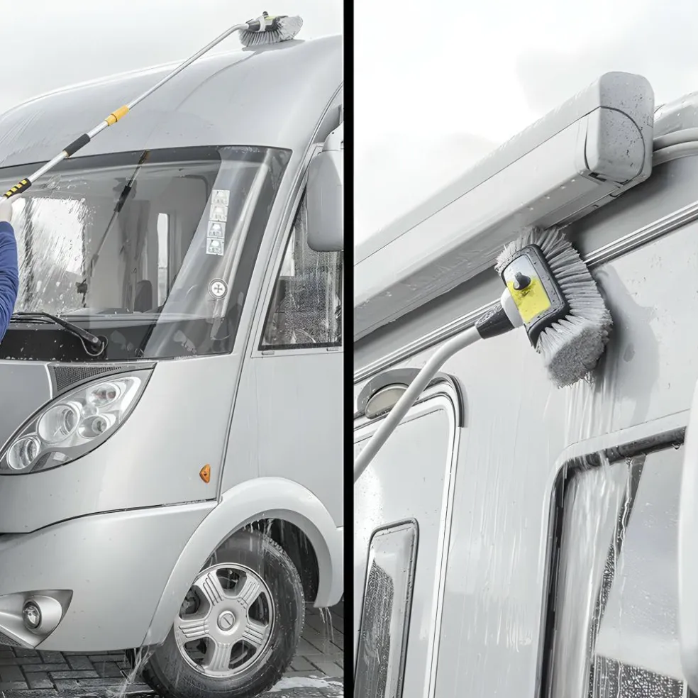 ProPlus 3D wasborstel met zeepreservoir steel 250 cm