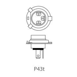 ProPlus H4 55-60W 12V halogeenlamp