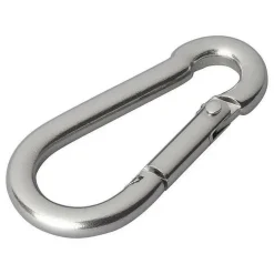 ProPlus Karabijnhaak RVS 6 x 60 set van 2 stuks