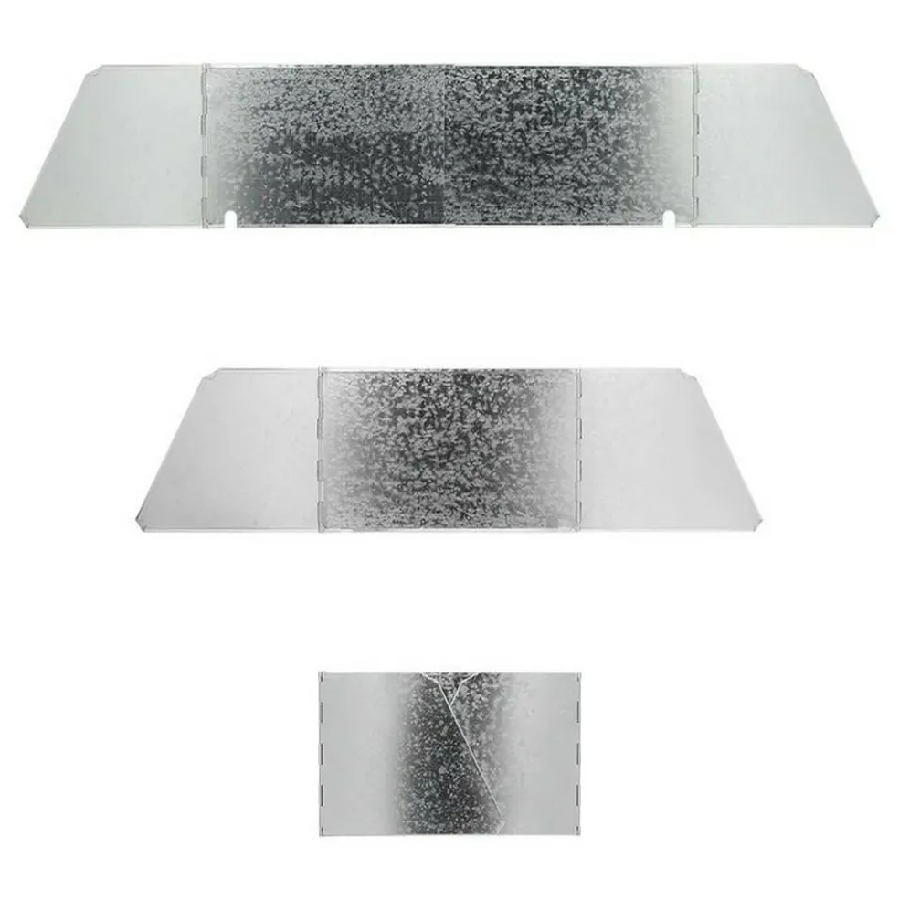 ProPlus Kookwindscherm 3-delig staal