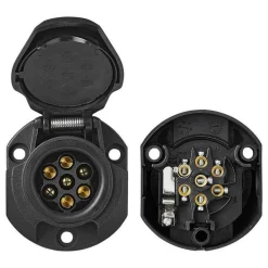 ProPlus 7+1-polige PVC stekkerdoos