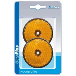 ProPlus Reflector 60 mm oranje per 2 stuks