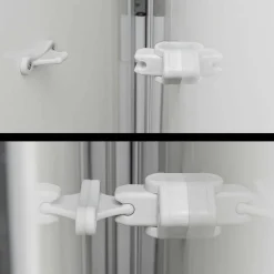 ProPlus Scharnierende deurvanger grijs