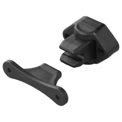 ProPlus Scharnierende deurvanger zwart