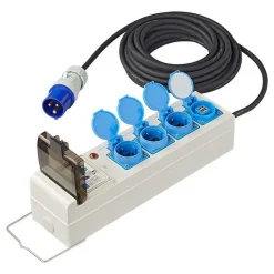 ProPlus Tent-vouwwagen stekkerdoos met aardlekschakelaar 10 meter