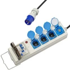 ProPlus Tent-vouwwagen stekkerdoos met aardlekschakelaar 10 meter