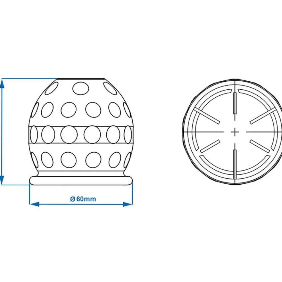 ProPlus Trekhaakdop golfbal