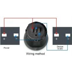 ProPlus Volt-Ampere meter inbouw