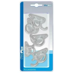 ProPlus Zeiloog rond met haak 45 mm 5 stuks