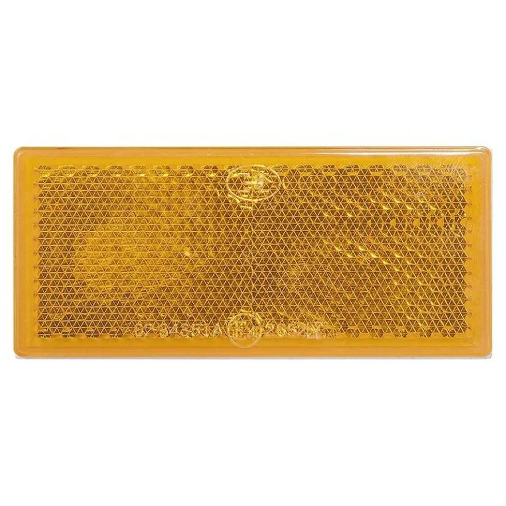 ProPlus Zelfklevende reflector 82 x 36 mm oranje per 2 stuks