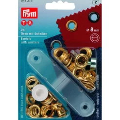 Prym Zeilringen ø 8 mm per 24 stuks