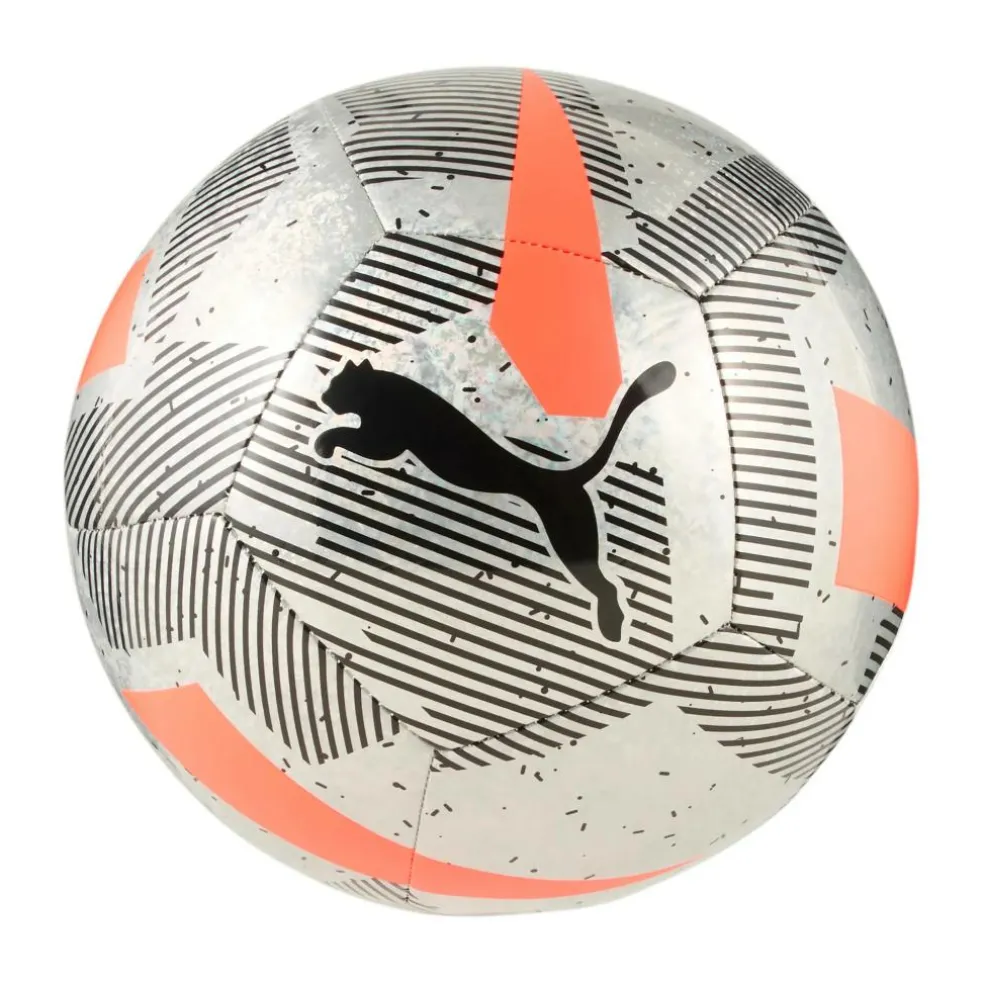 Puma CAGE voetbal glowing red PUMA black