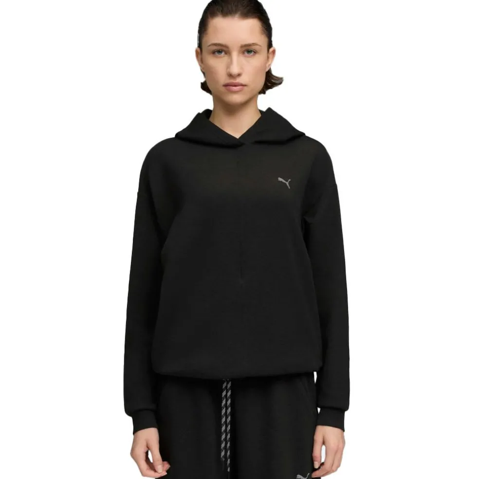 Puma CLOUDSPUN hoodie dames puma black