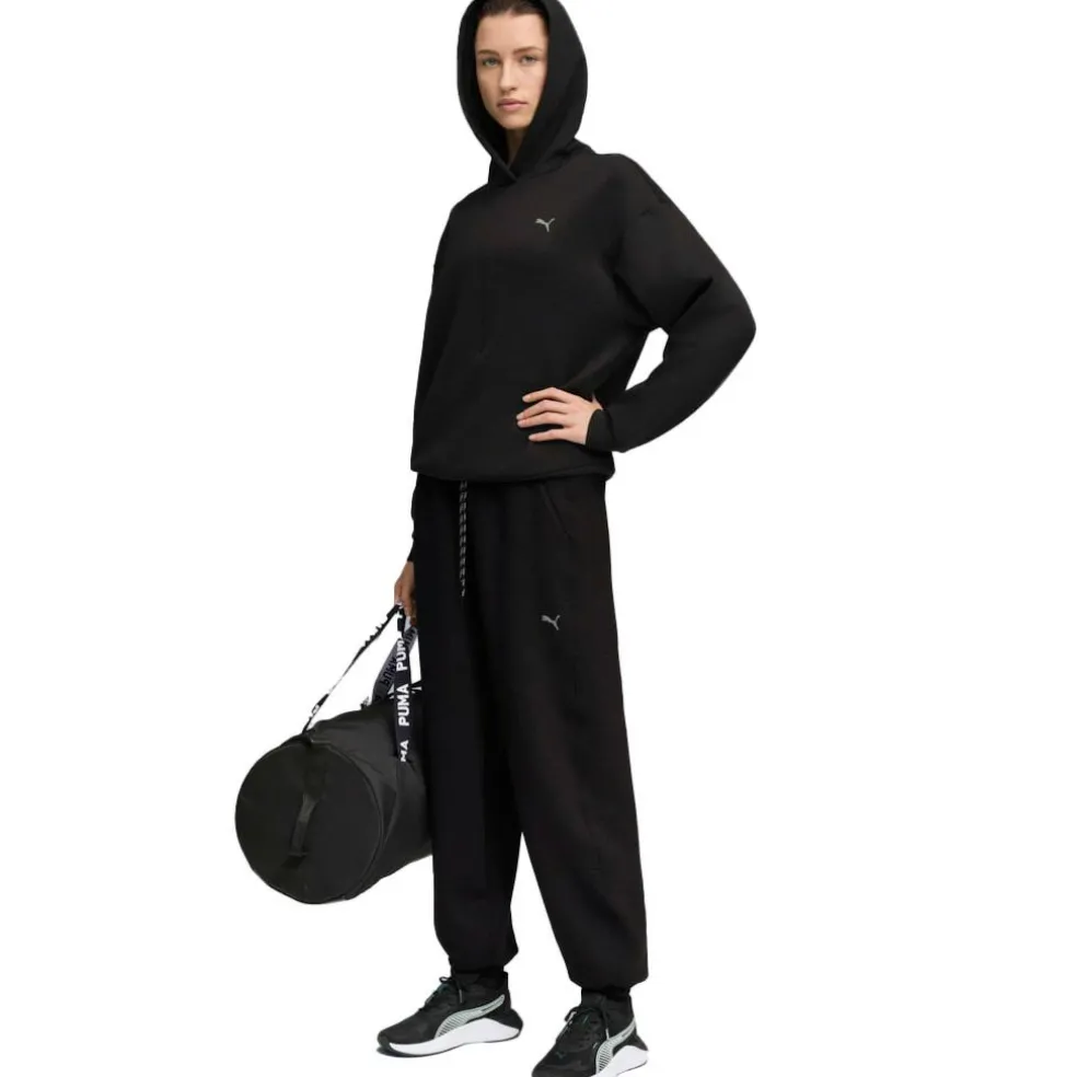 Puma CLOUDSPUN hoodie dames puma black