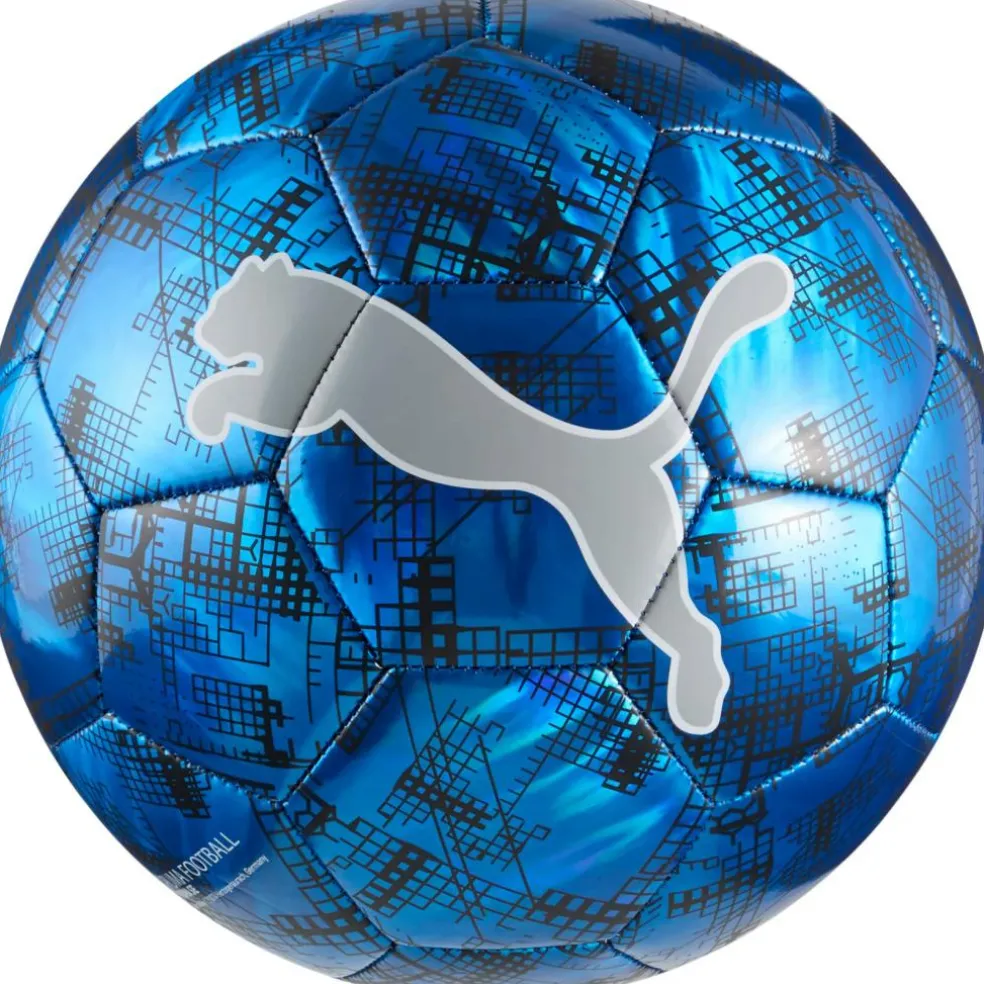 Puma CUP Graphic voetbal ultra blue black gray echo