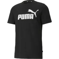 Puma Essentials Logo shirt heren Puma black