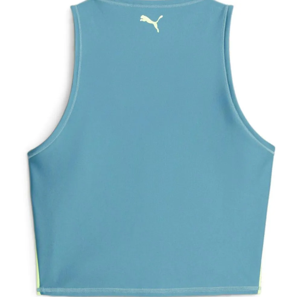 Puma Fit Eversculpt sport bh dames bold blue speed green