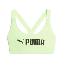 Puma Fit sport bh dames speed green Puma black
