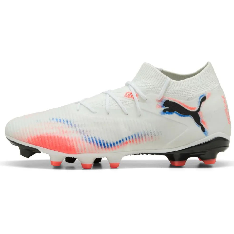 Puma Future 8 Match FG - AG voetbalschoenen PUMA white PUMA black glowing red