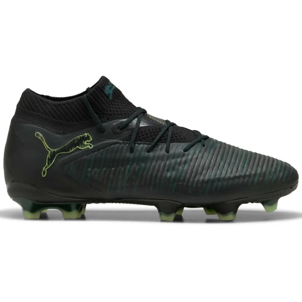 Puma Future 8 Ultimate FG voetbalschoenen PUMA black fizzy licht green terrain