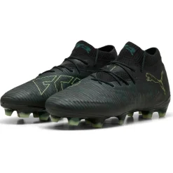 Puma Future 8 Ultimate FG voetbalschoenen PUMA black fizzy licht green terrain