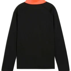 Puma IndividualLIGA 1/4 Zip trainingsshirt junior PUMA black heat fire