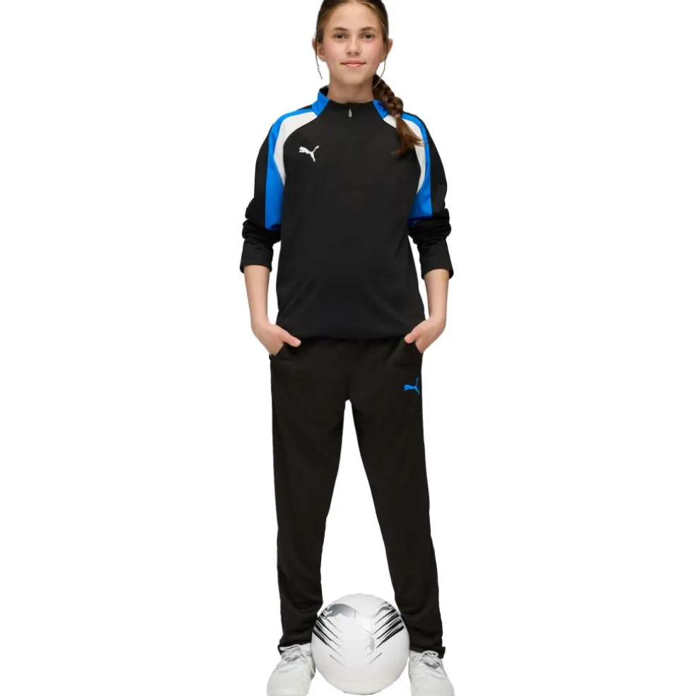 Puma IndividualLIGA trainingsshirt junior PUMA black PUMA white ultra blue