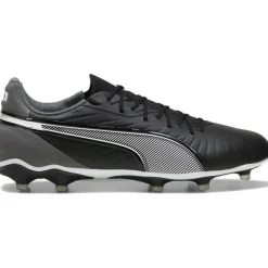 Puma KING MATCH FG AG voetbalschoenen heren PUMA black PUMA white cool dark grey