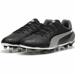 Puma KING MATCH FG AG voetbalschoenen heren PUMA black PUMA white cool dark grey