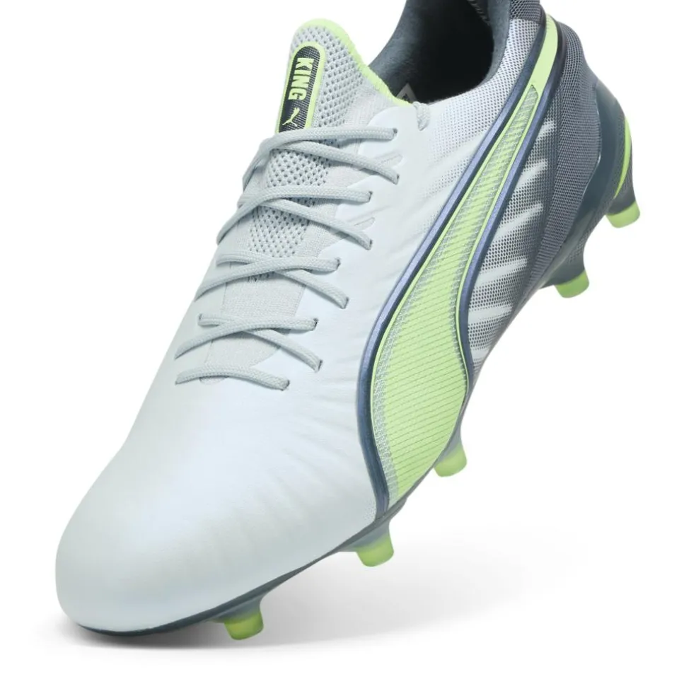 Puma KING ULTIMATE FG AG voetbalschoenen heren frosted dew fizzy apple grey skies