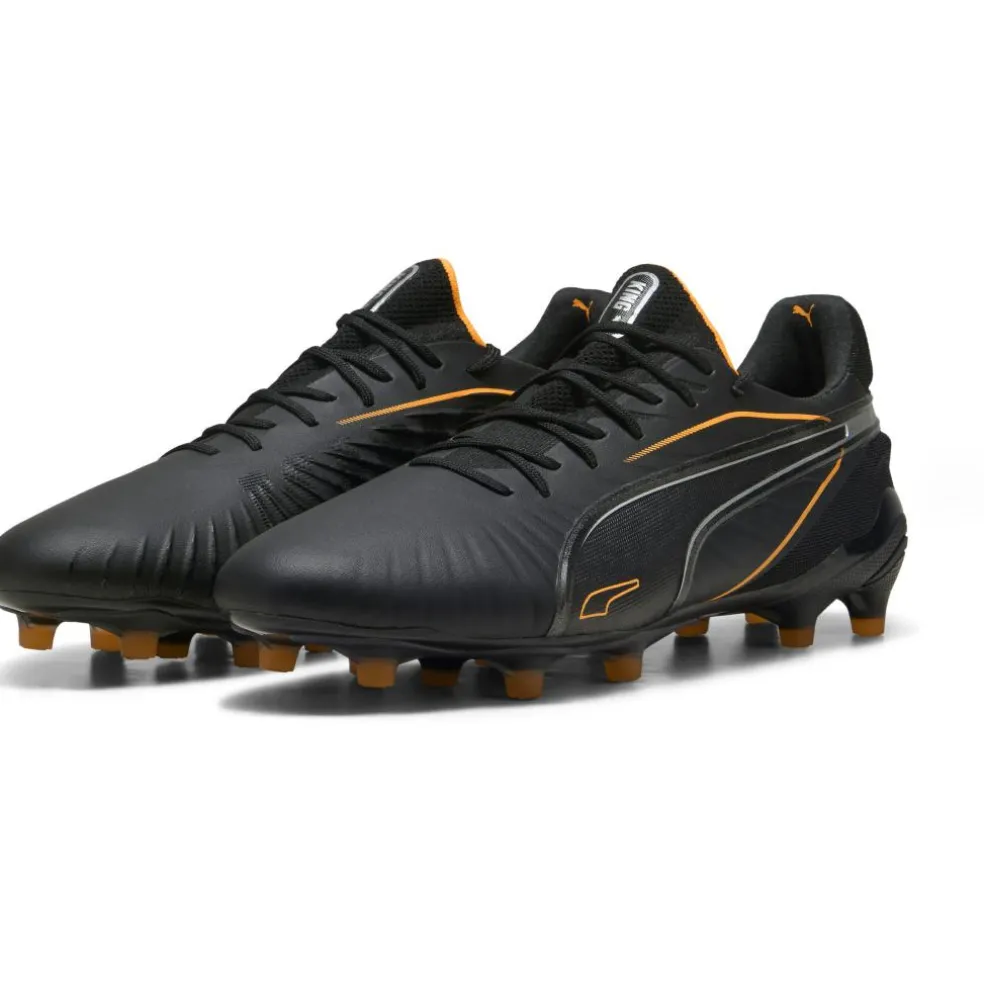 Puma KING ULTIMATE FG AG voetbalschoenen heren PUMA black heat fire PUMA silver