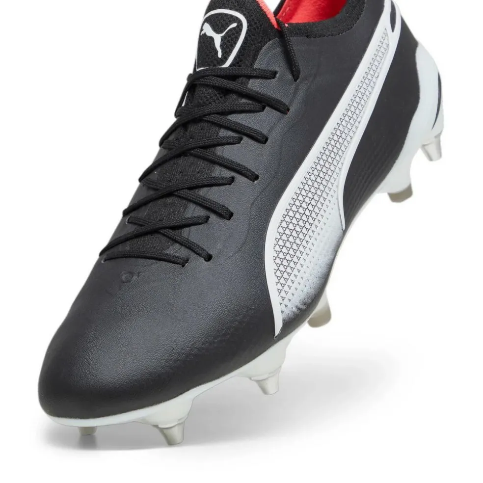 Puma King Ultimate MxSG voetbalschoenen heren PUMA black PUMA white fire orchid