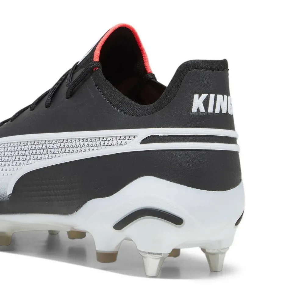 Puma King Ultimate MxSG voetbalschoenen heren PUMA black PUMA white fire orchid