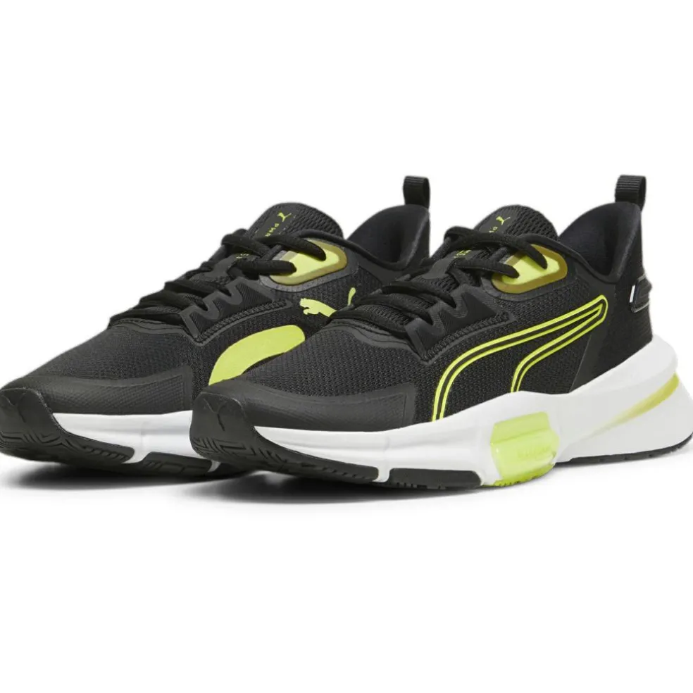 Puma PWRframe TR 3 fitness schoenen dames Puma black lime pow Puma white