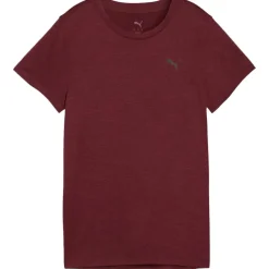 Puma TAD ESSENTIALS shirt dames ruby shimmer heather