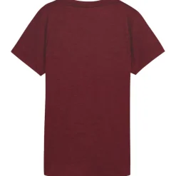 Puma TAD ESSENTIALS shirt dames ruby shimmer heather