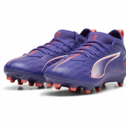 Puma ULTRA 5 MATCH FG AG voetbalschoenen junior lapis lazuli PUMA white sunset glow