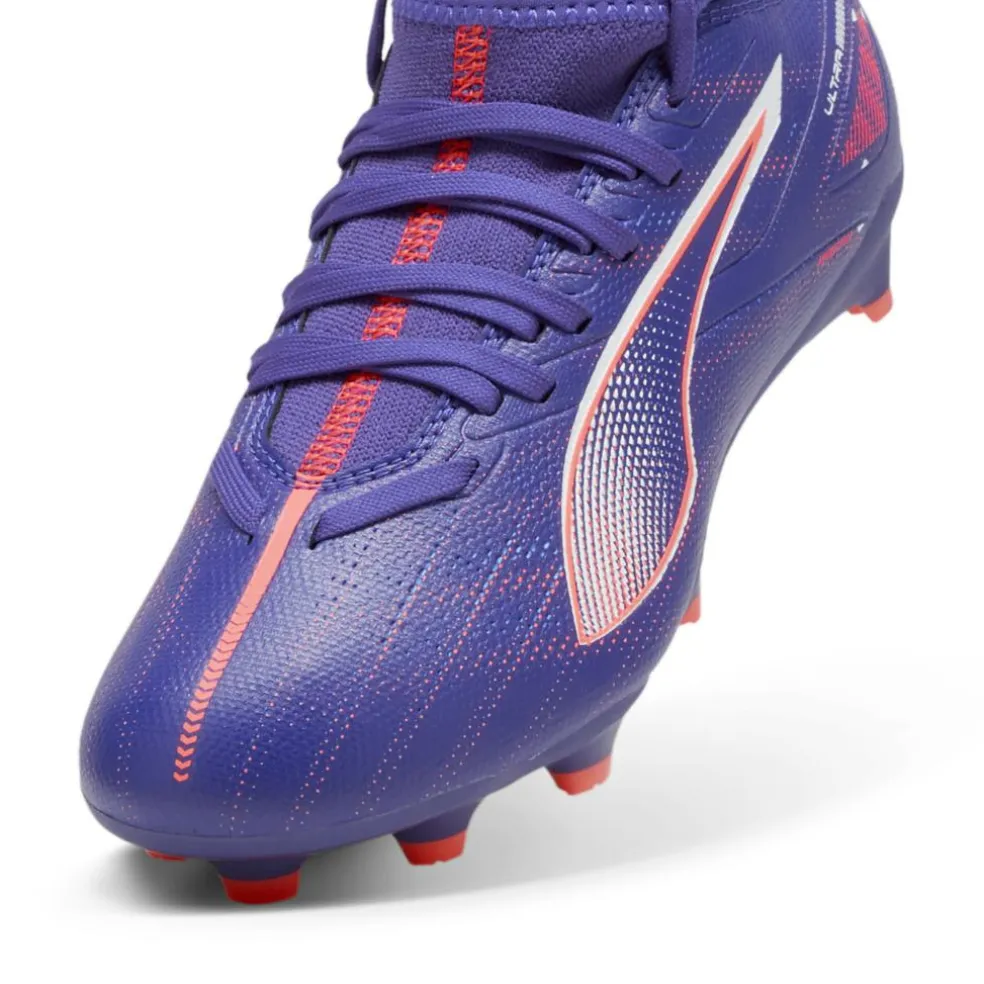 Puma ULTRA 5 MATCH FG AG voetbalschoenen junior lapis lazuli PUMA white sunset glow