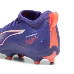 Puma ULTRA 5 MATCH FG AG voetbalschoenen junior lapis lazuli PUMA white sunset glow