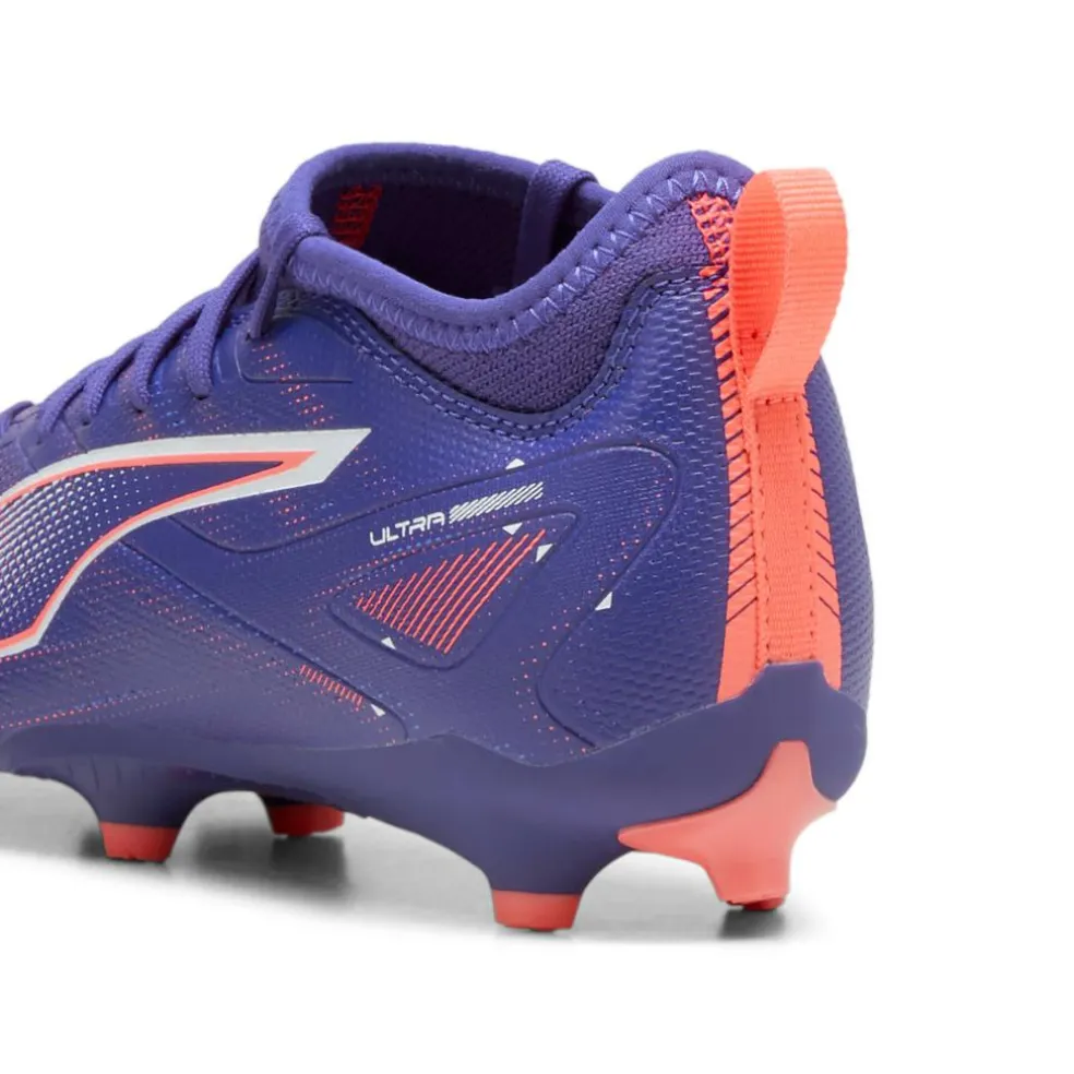 Puma ULTRA 5 MATCH FG AG voetbalschoenen junior lapis lazuli PUMA white sunset glow