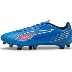 Puma Ultra 6 Play FG - AG voetbalschoenen ultra blue PUMA white glowing red