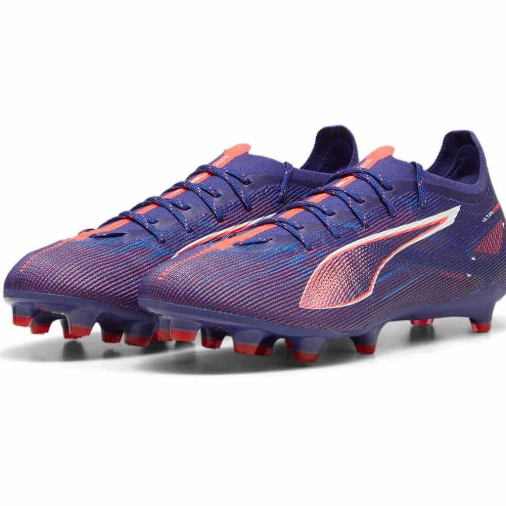 Puma ULTRA 5 PRO FG AG voetbalschoenen heren lapis lazuli PUMA white sunset glow