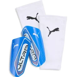 Puma Ultra Light Football Sleeve scheenbeschermers ultra blue PUMA white glowing red