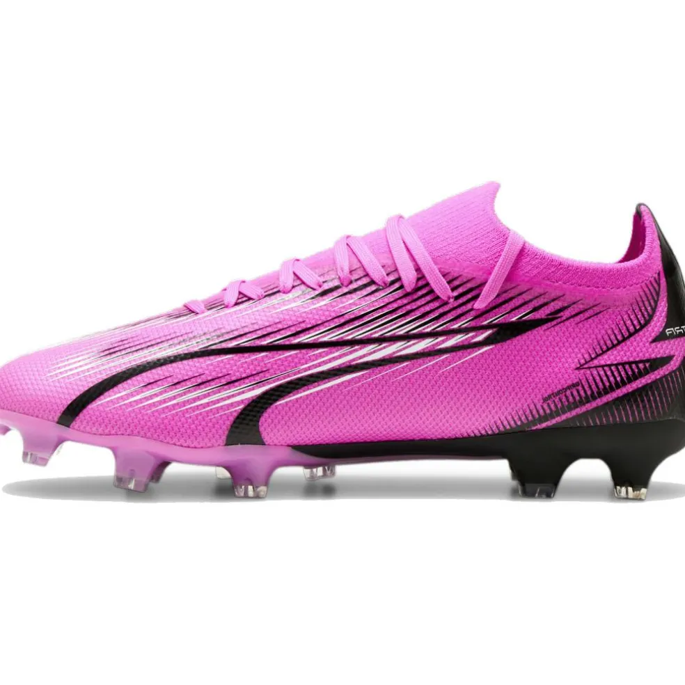 Puma ULTRA MATCH FG AG voetbalschoenen heren poison pink Puma white Puma black