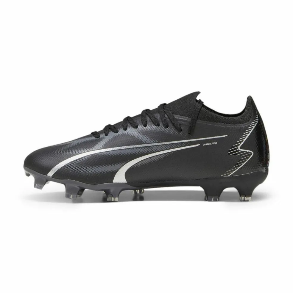 Puma Ultra Match FG AG voetbalschoenen heren black asphalt