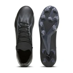 Puma Ultra Match FG AG voetbalschoenen heren black asphalt