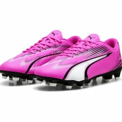 Puma ULTRA PLAY FG AG voetbalschoenen heren poison pink Puma white Puma black