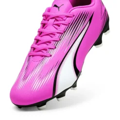 Puma ULTRA PLAY FG AG voetbalschoenen heren poison pink Puma white Puma black